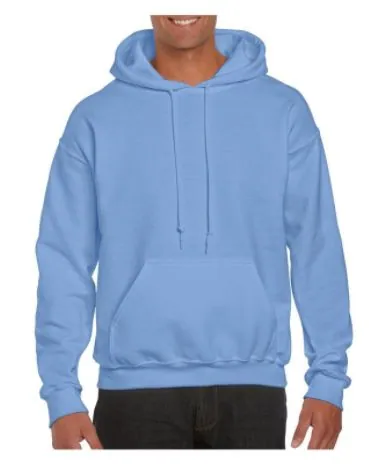 Sweat à capuche bleu ciel uni à personnaliser