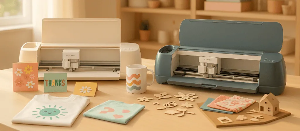 comparatif Cricut maker et cricut explore