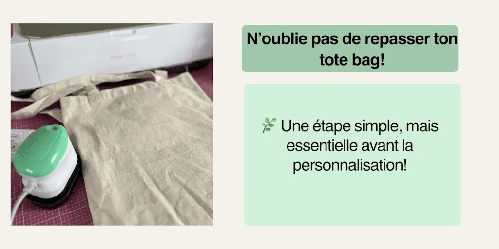personnaliser un tote bag avec sa cricut