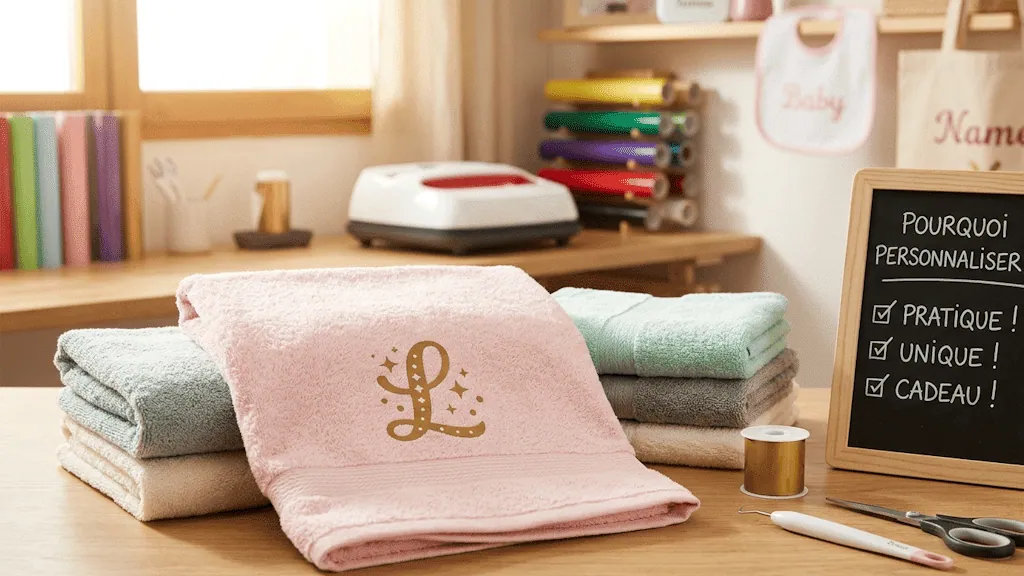 serviette personnaliser