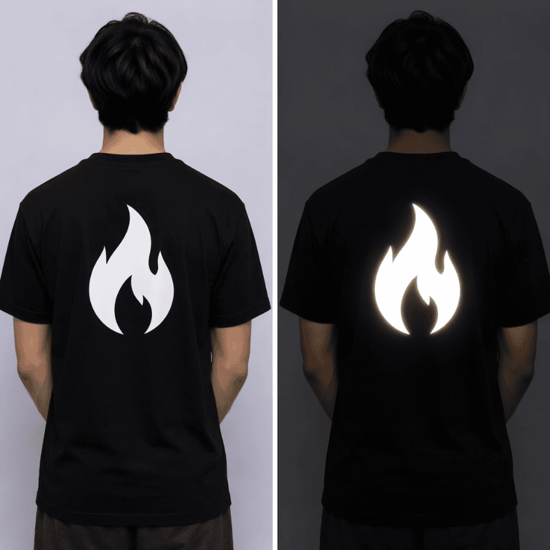 Flex reflechissant customisation