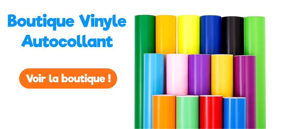 rouleau de vinyle autocollant