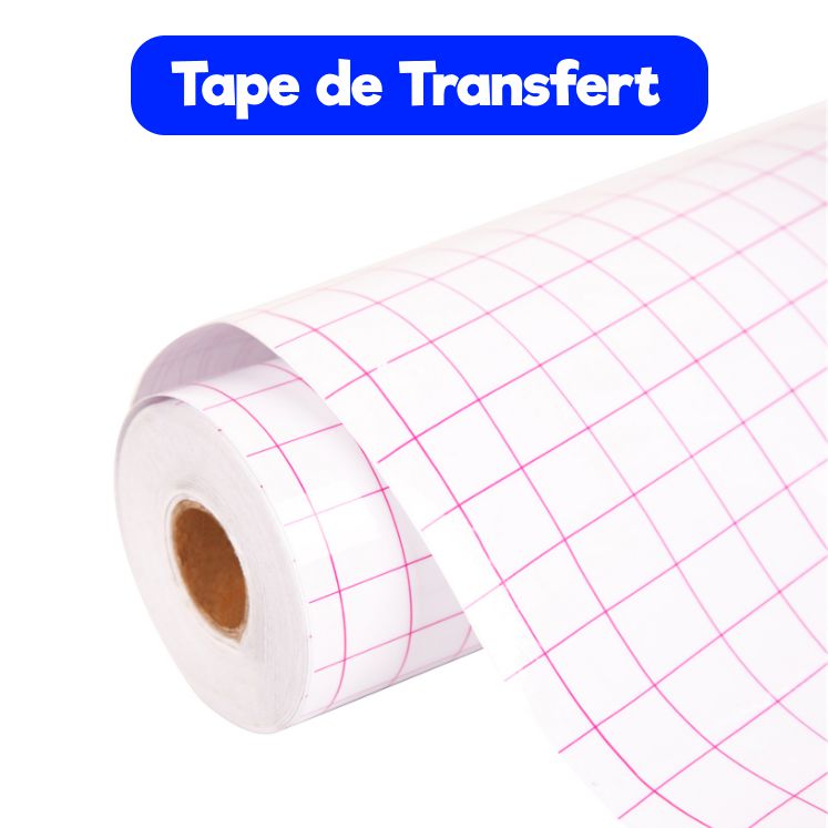 Tape de transfert pour vinyle adhesif