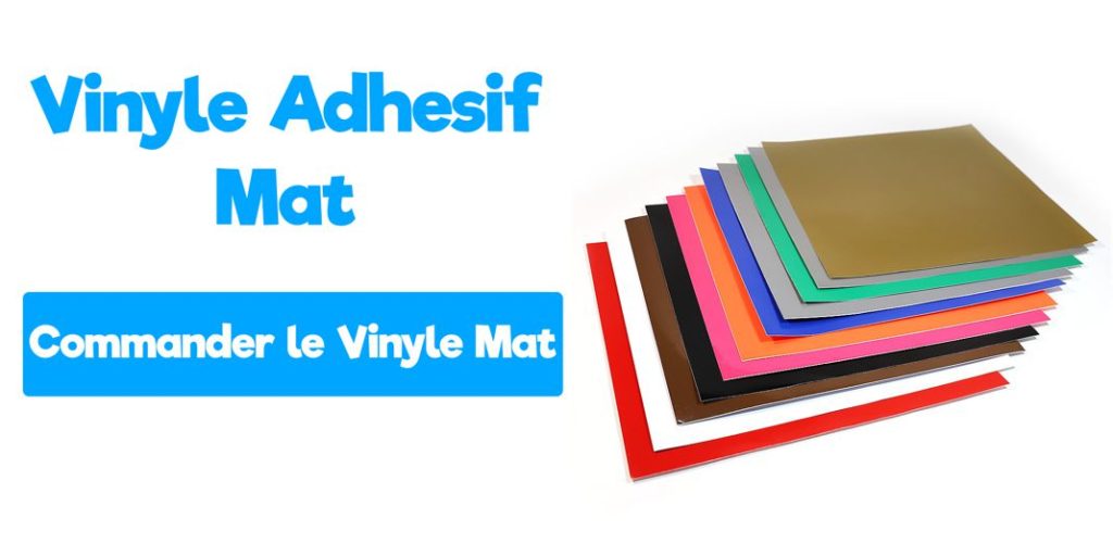 Autocollant vinyle mat