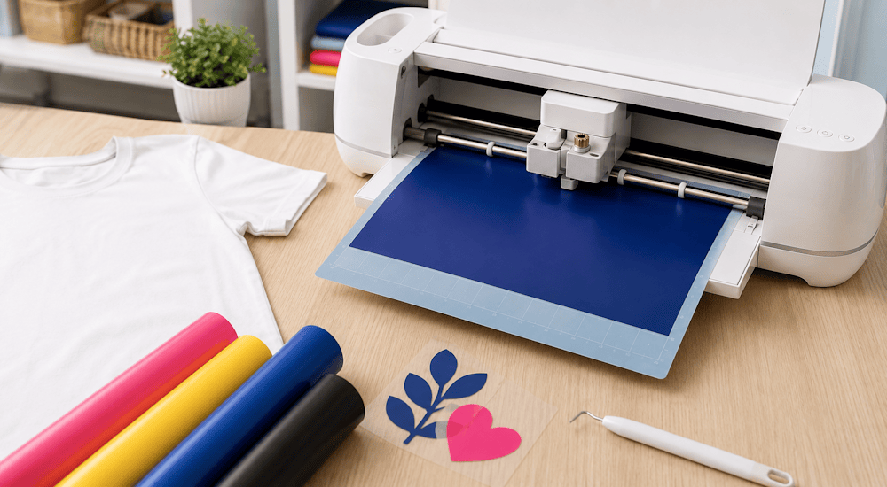 Decouper du flex thermocollant avec une machine cricut