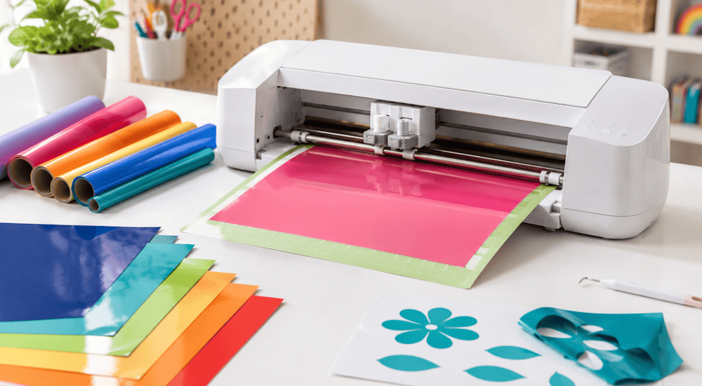 Couper du vinyle avec une machine Cricut