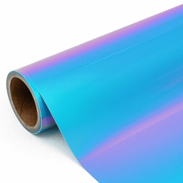 Flex thermocollant opale bleu lagon et violet