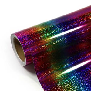 Vinyle Adhésif arc-en-ciel scintillant
