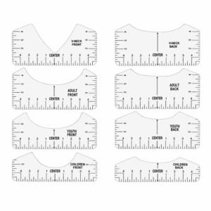 Règles alignement t-shirt