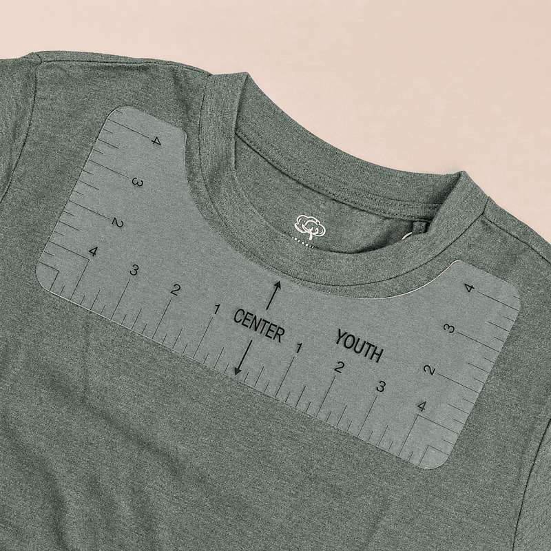 Règles alignement pour t-shirt