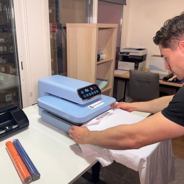 Personnalisation t-shirt presse AutoMagic