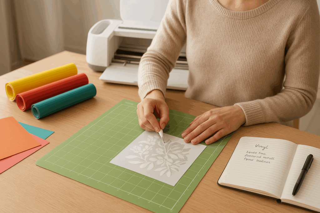 Création avec machine cricut