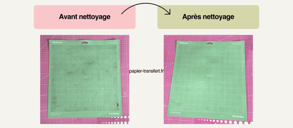 nettoyer son tapis cricut