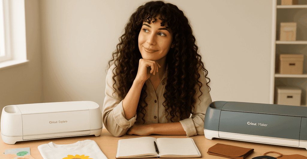 Quelle différence entre une cricut explore et une cricut maker?