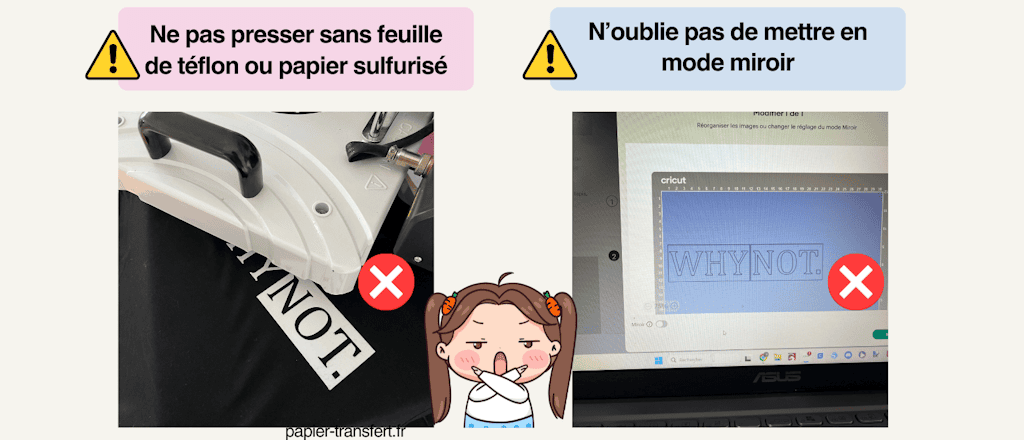 Les erreurs à ne pas faire pour le flocage textile