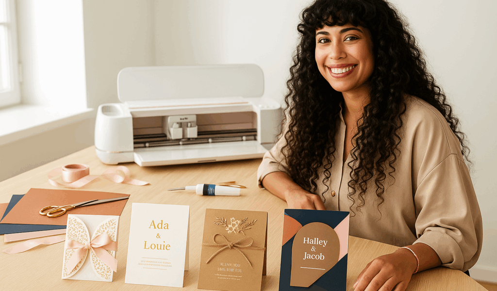 créer un faire part avec sa cricut