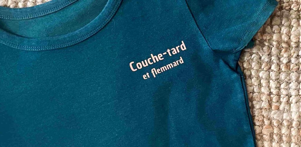 Flocage drôle, t-shirt décalé
