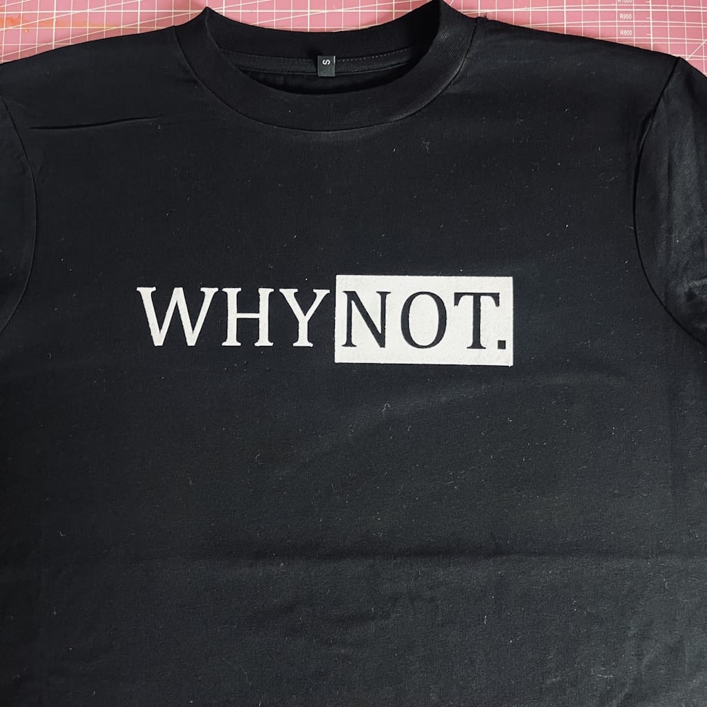 personnaliser un textile à la cricut avec du flex thermocollant