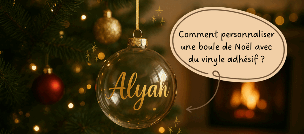 Comment personnaliser une boule de noël
