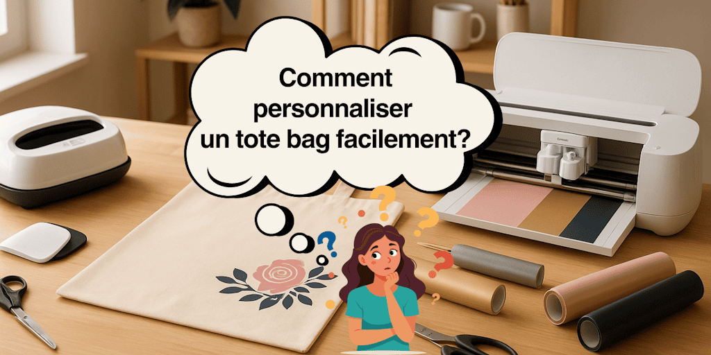 personnalisation d'un tote bag