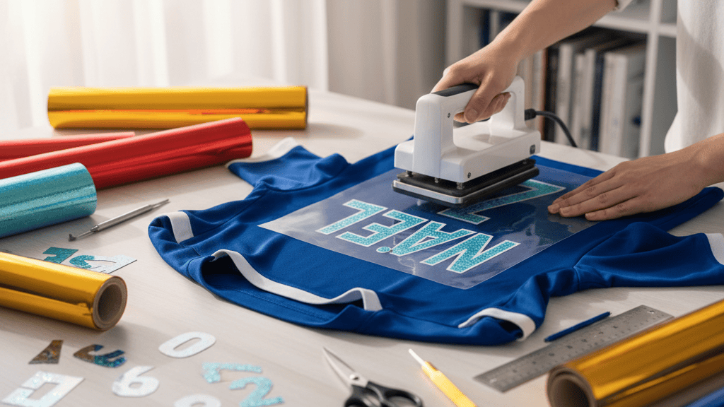 floquer avec du flex thermocollant