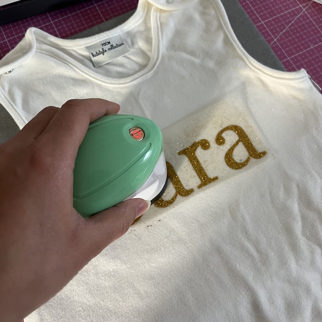 personnalisation avec la cricut