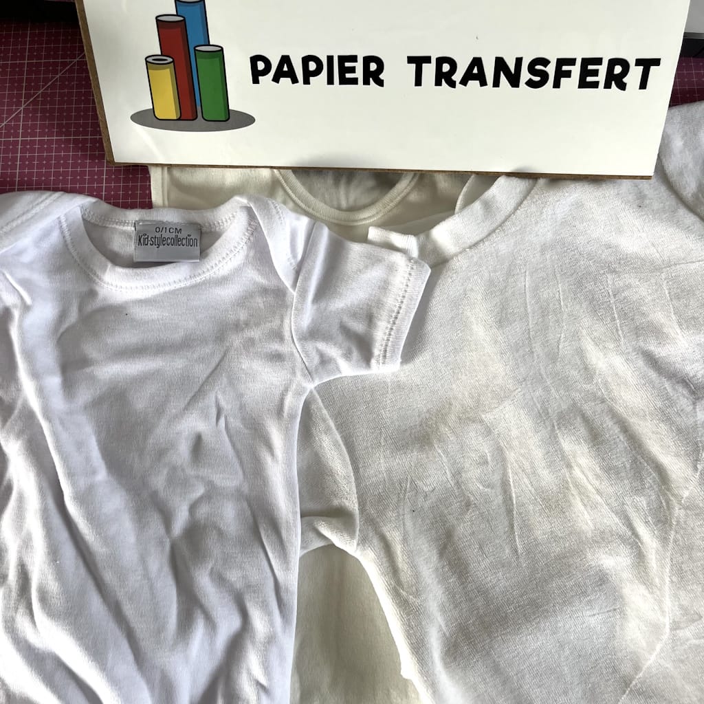 comment personnaliser un vêtement de bébé avec du flex thermocollant ?