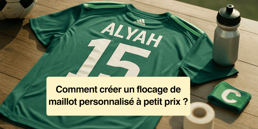 comment créer un flocage de maillot