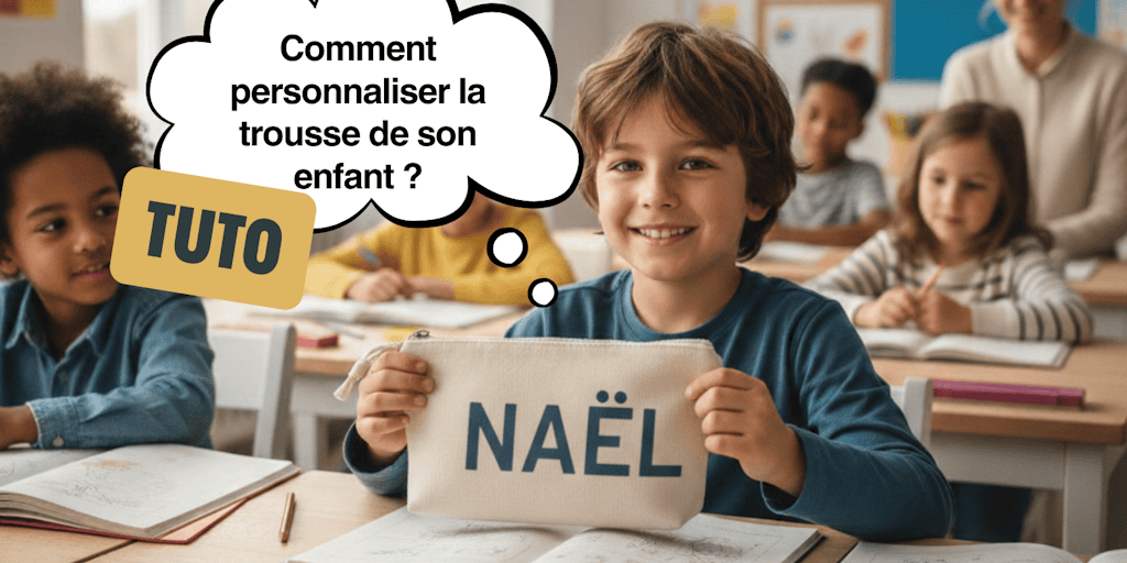 DIY trousse personnaliser