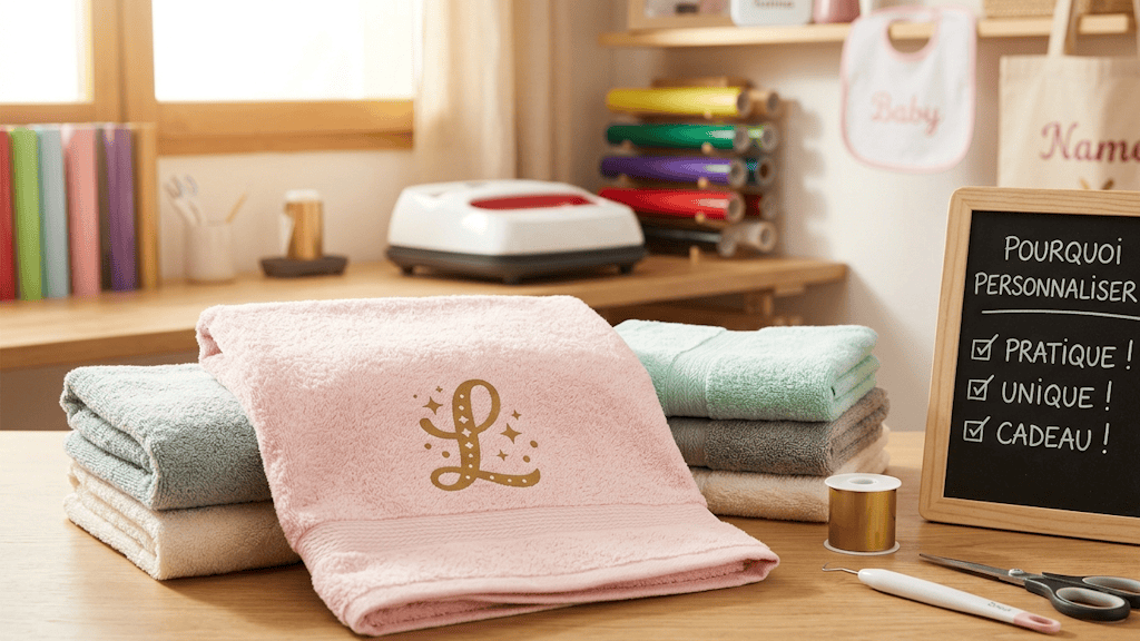 serviette personnaliser