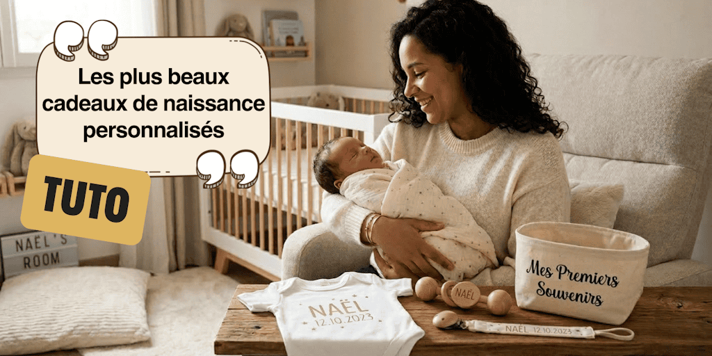 tuto DIY cadeaux de naissance
