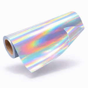 Flex thermocollant holographique