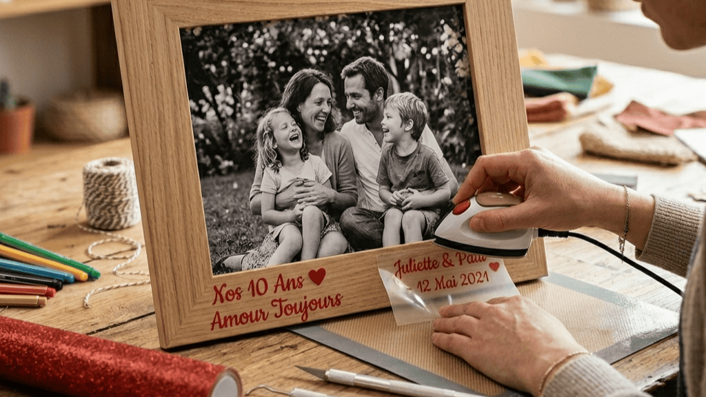 idée de DIY cadre photo